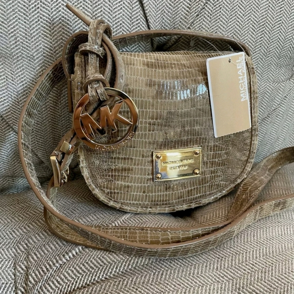 Michael Kors Tan Crossbody Bag